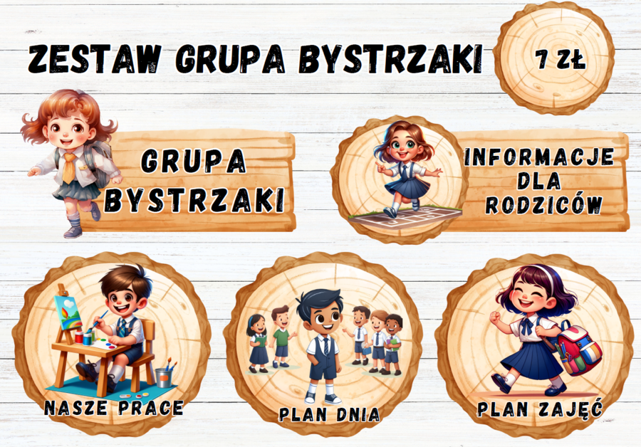 ZESTAW GRUPOWY GRUPA BYSTRZAKI