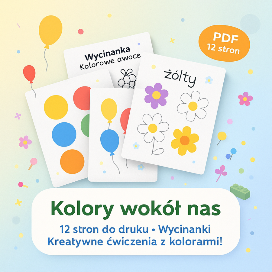 Karty pracy „Kolory wokół nas”