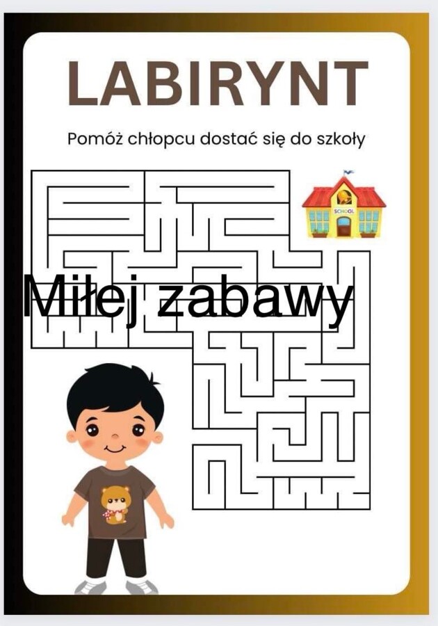 Labirynt i nietypowe pytania o szkołę