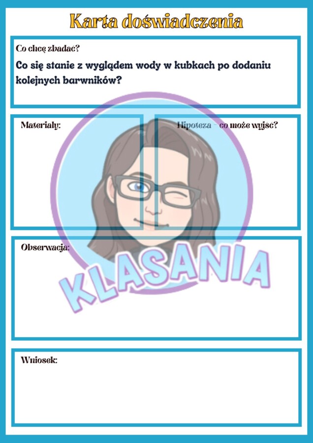 Doświadczenia z wodą. Świętujemy Światowy Dzień Wody - 22 marca!