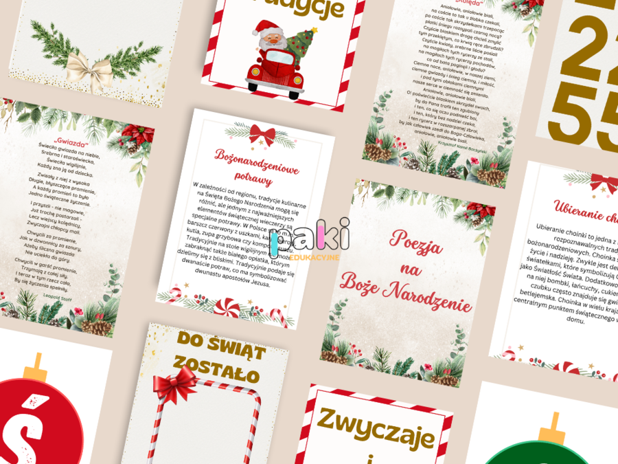 Gazetka na Boże Narodzenie // mega paka!