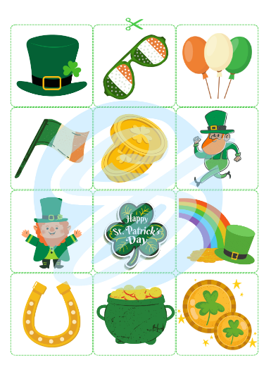 MEMORY DZIEŃ ŚWIĘTEGO PATRYKA Saint Patrick's Day