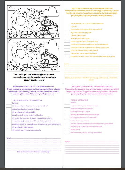 APteczka pedagoga specjalnego CZ.II przedszkolaki i klasy 1-3 materiały do pracy