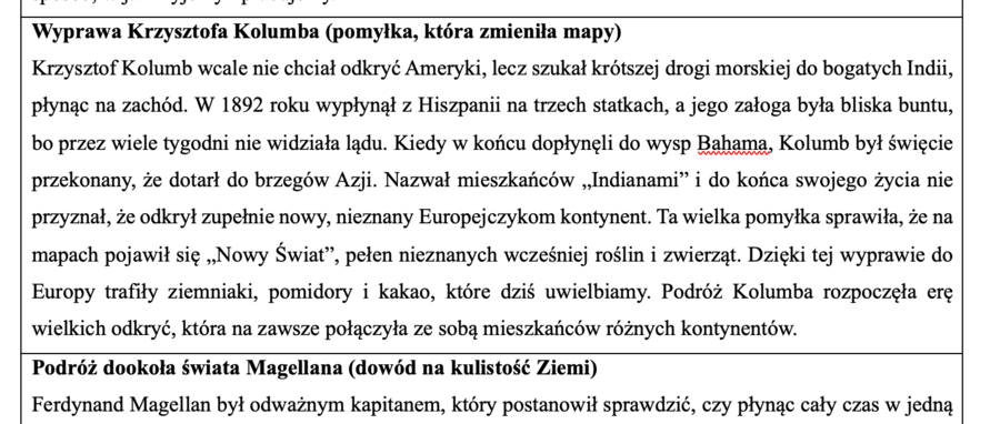 TEKSTY DO CODZIENNEGO ĆWICZENIA CZYTANIA