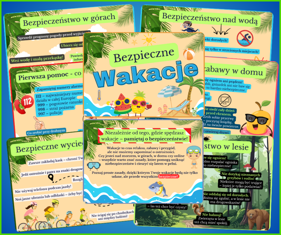 Bezpieczne wakacje
