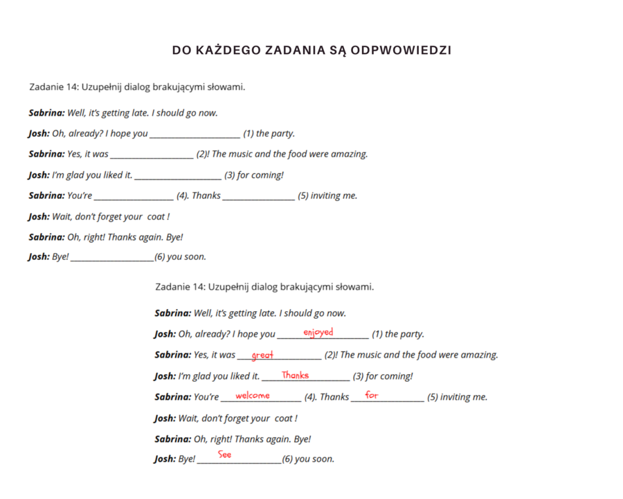 Together klasa 6 Unit 3 Dodatkowe Zadania Powtórzenie Karty Pracy Słownictwo Gramatyka Komunikacja