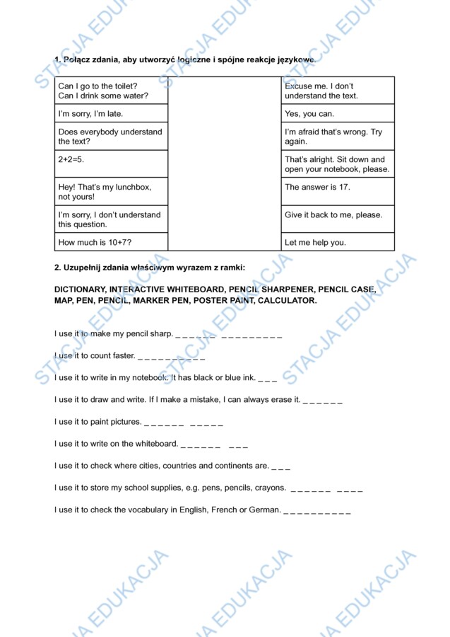 Super Powers 5 Unit 1 - kompleksowa powtórka do sprawdzianu