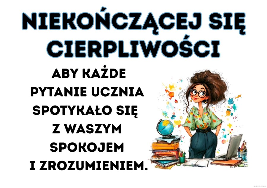DZIEŃ EDUKACJI NARODOWEJ - Życzenia dla Nauczycieli