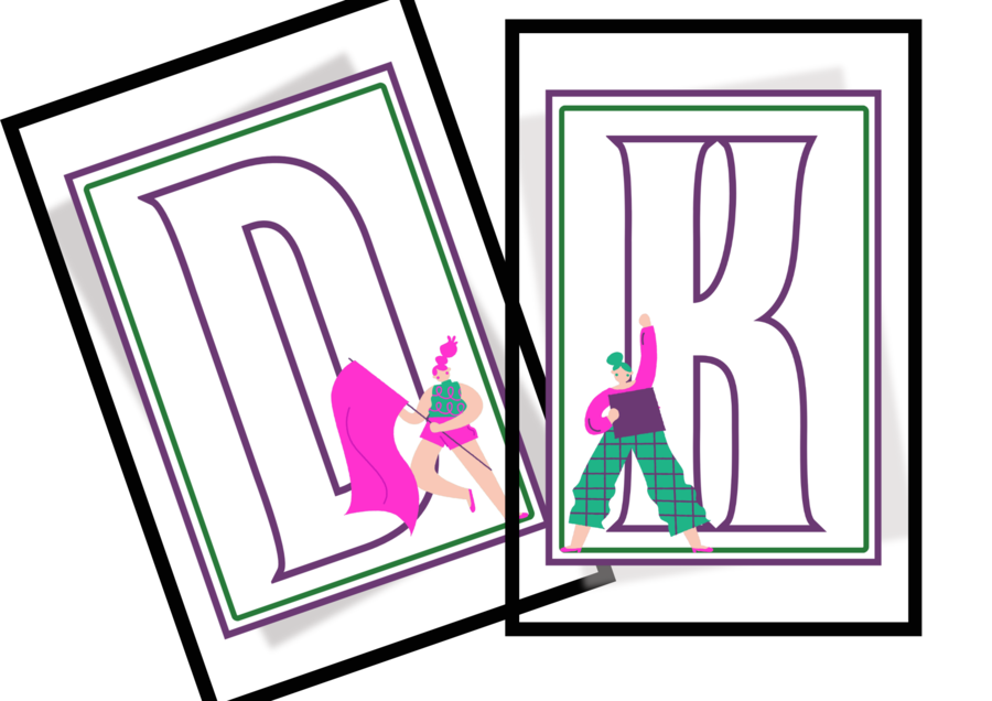 DZIEŃ KOBIET – napis na gazetkę na tablicę szkolną