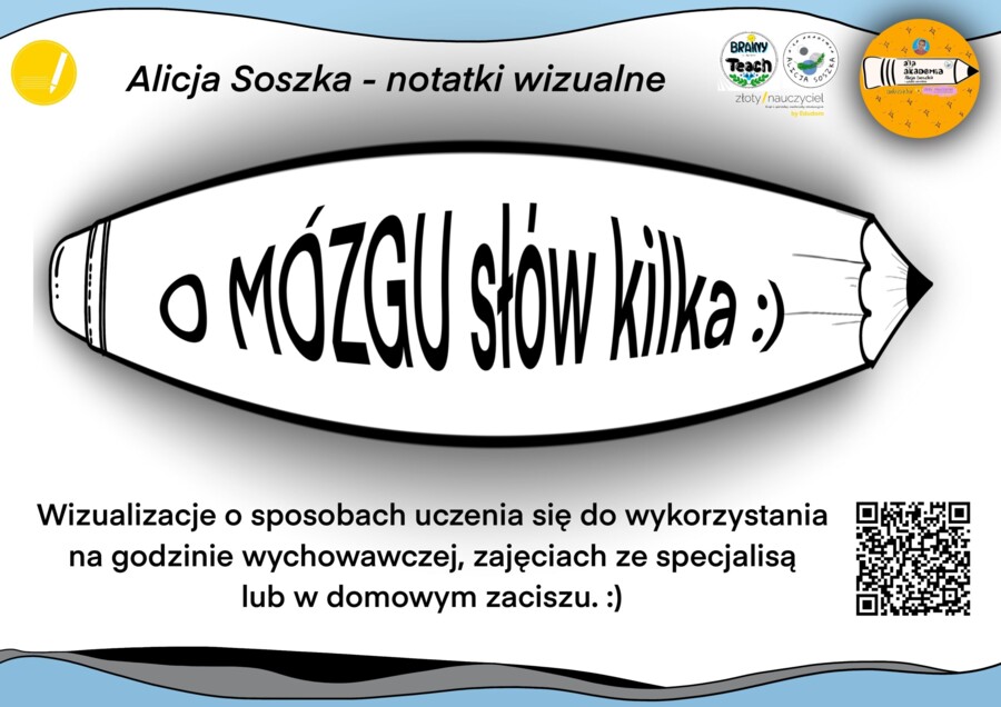 🧠 O mózgu słów kilka – zestaw wizualizacji o pamięci i uczeniu się na godzinę wychowawczą i nie tylko 😊