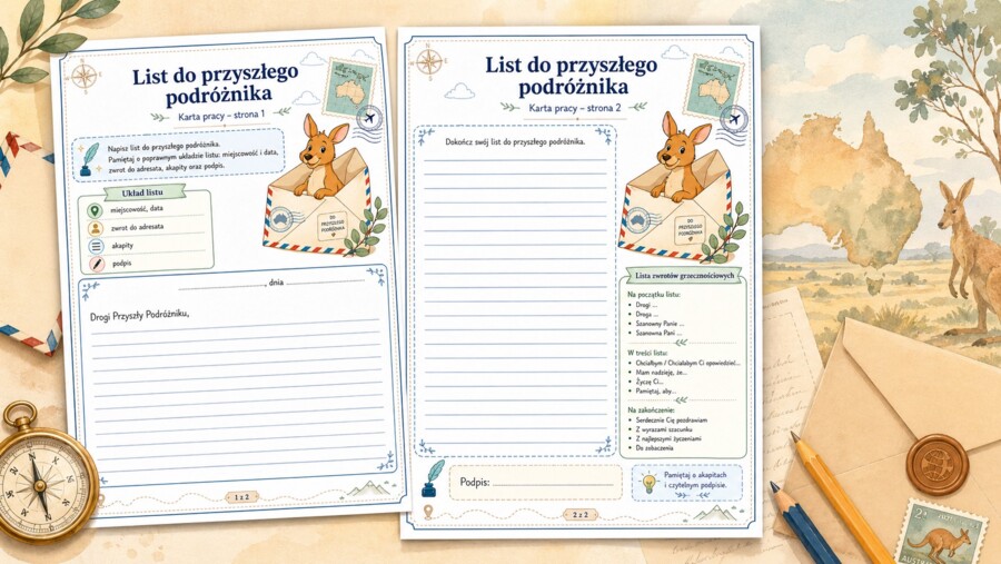 List do przyszłego podróżnika