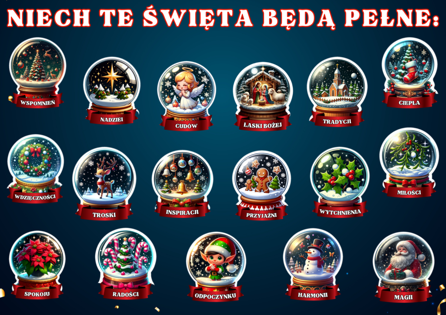 NIECH TE ŚWIĘTA BĘDĄ PEŁNE... - Gazetka szkolna