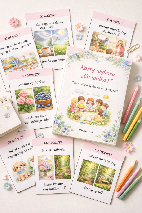 Karty wyboru „Co wolisz?”