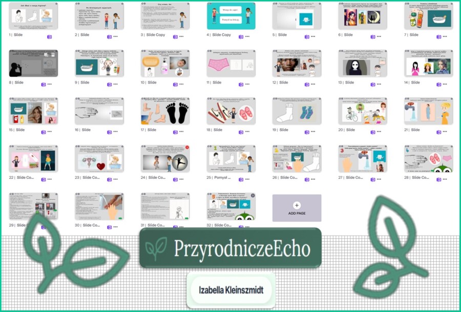 Prezentacja multimedialna w genial.ly „Jak dbać o swoją higienę?”. Edukacja zdrowotna. Klasa 4. Dział „Moje zdrowie”.