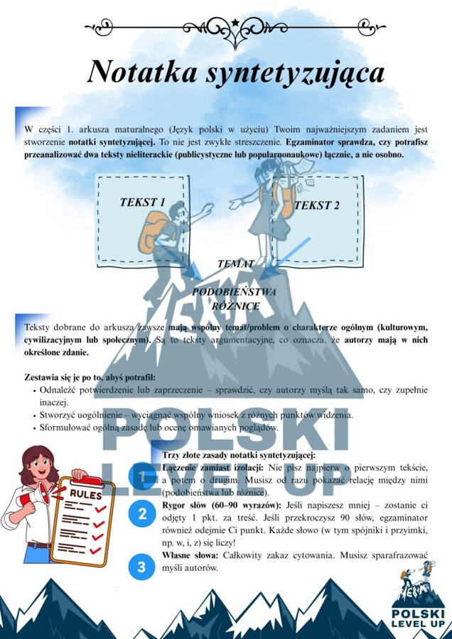 Notatka syntetyzująca_Polski Level Up