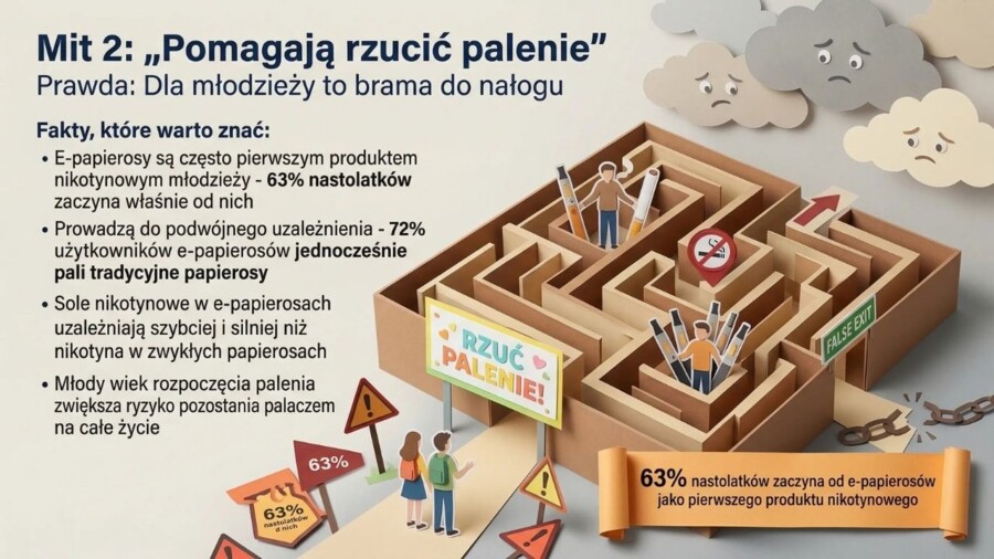 E-papierosy (gazetka szkolna / prezentacja)