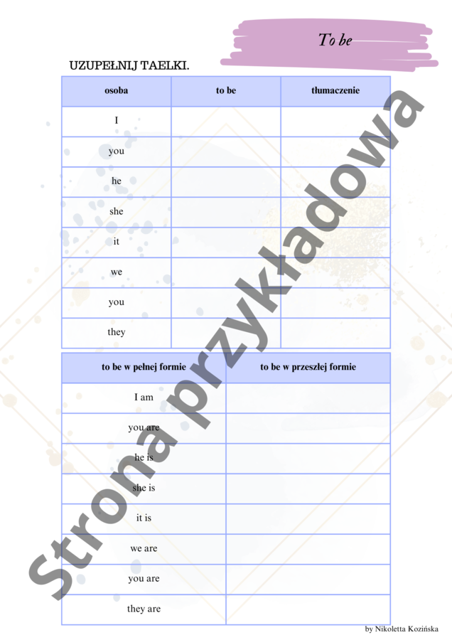 Brainy 4 unit 1 Karty pracy gramatyka