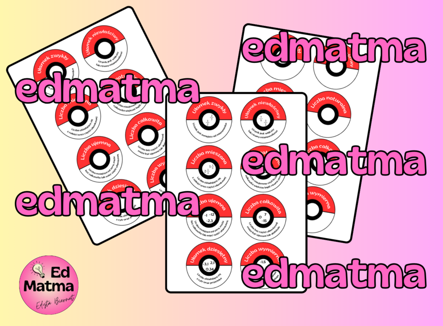 Pokeball (puzzle) - rodzaje liczb i ich definicje