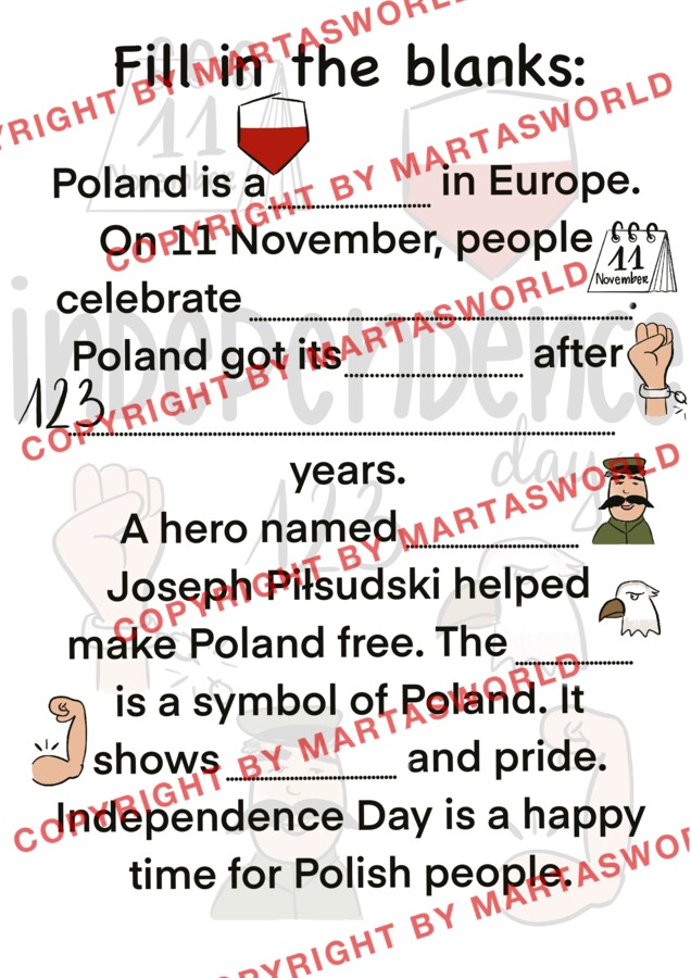 🇵🇱 „Independence Day” – Edukacyjny materiał o polskiej niepodległości