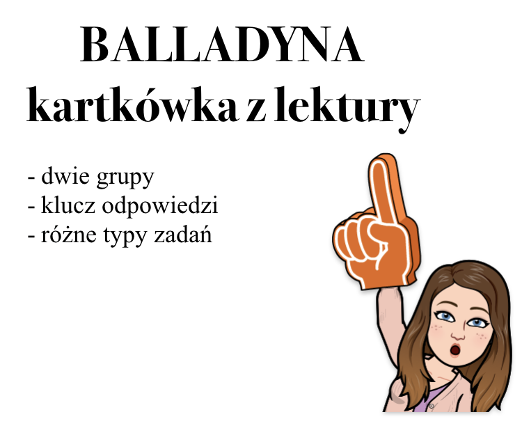 Balladyna - kartkówka z lektury