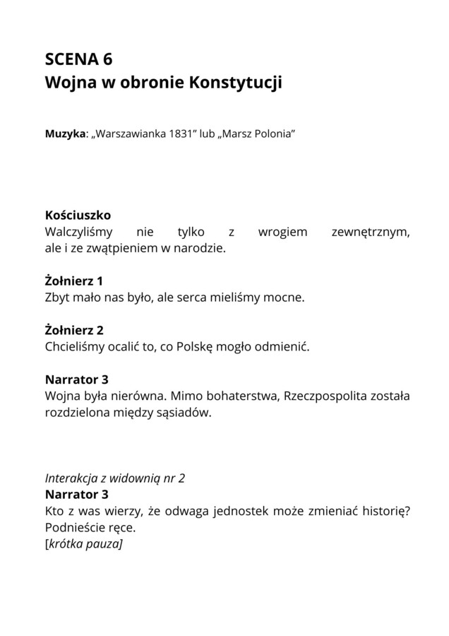 Konstytucja, która zmienia bieg historii