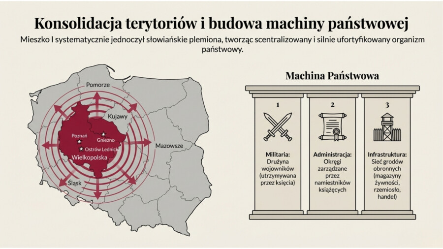 Od pogańskich plemion do europejskiej potęgi: Strategiczne transformacja Mieszka I