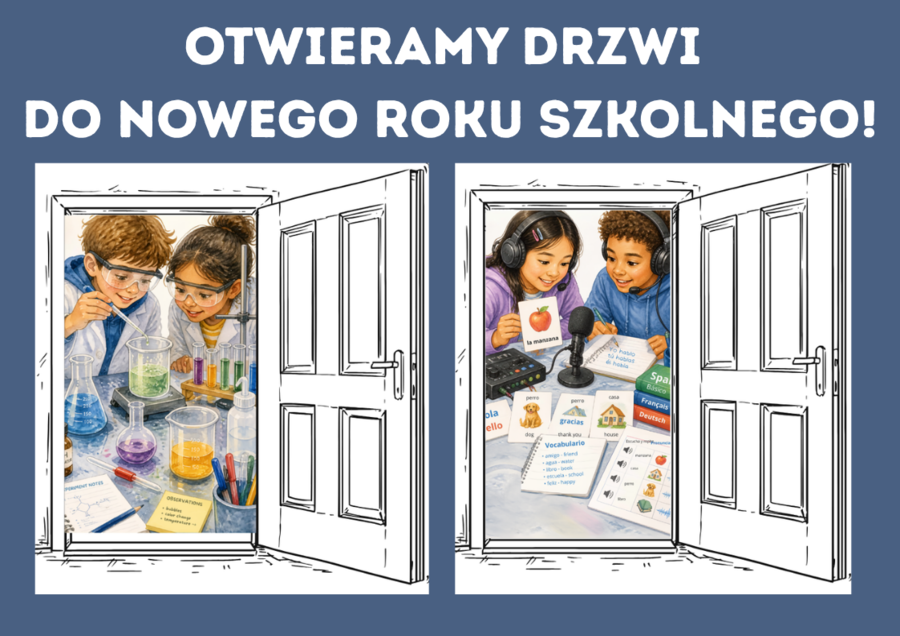 Otwieramy drzwi do nowego roku szkolnego! – gazetki szkolne