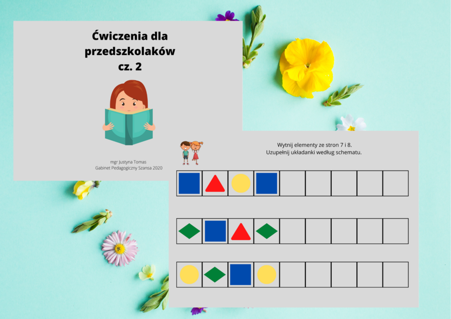 Ćwiczenia dla przedszkolaków cz. 2
