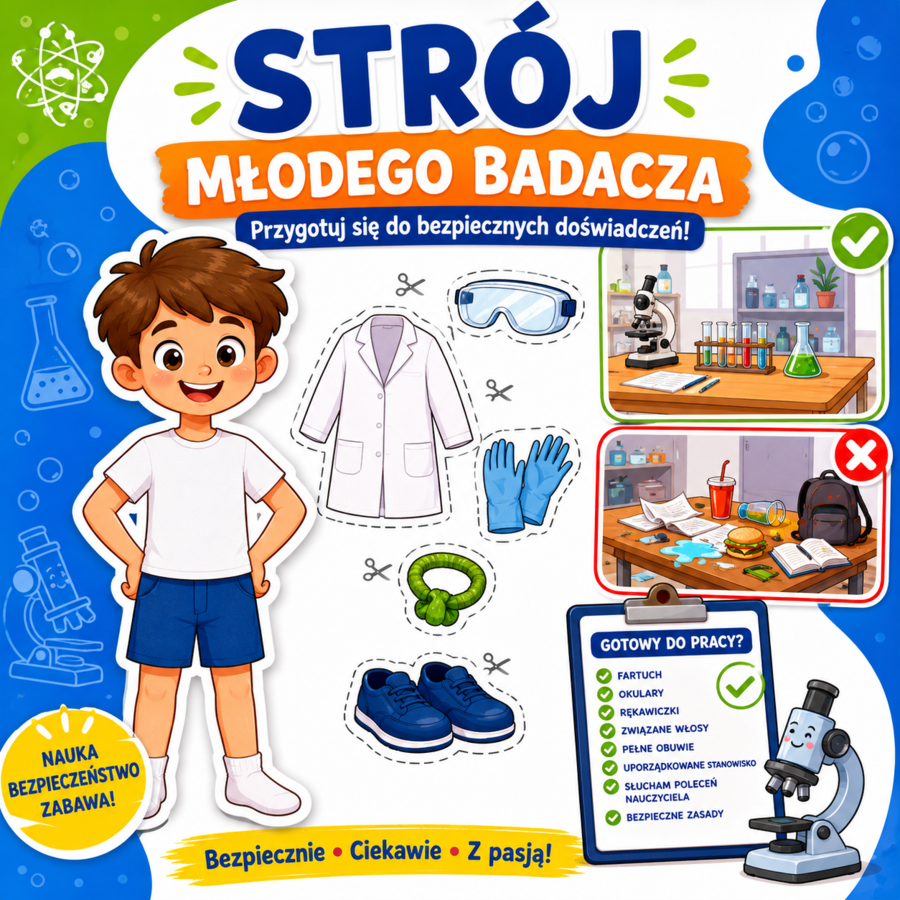 Strój młodego badacza