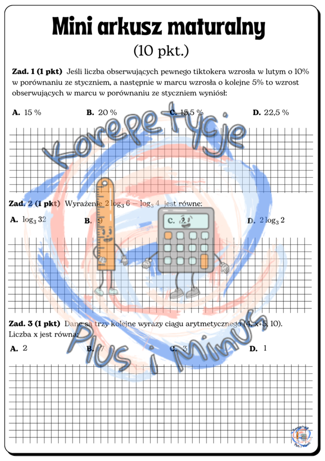 Mini arkusz maturalny