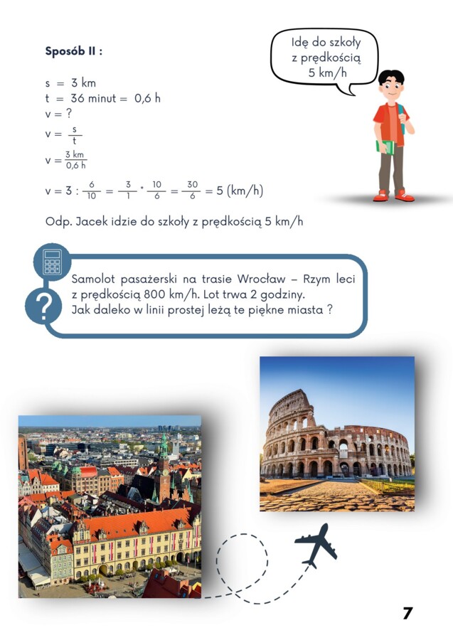 PRĘDKOŚĆ, DROGA, CZAS- z Matixem do E8