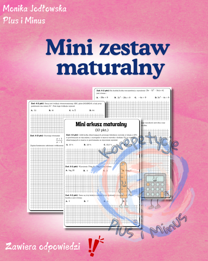 Mini arkusz maturalny