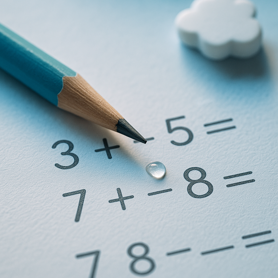 Karta pracy: Deszczowa pogoda – zadania tekstowe