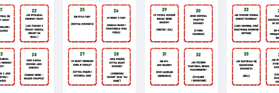 Opowieść wigilijna gra 1 z 10