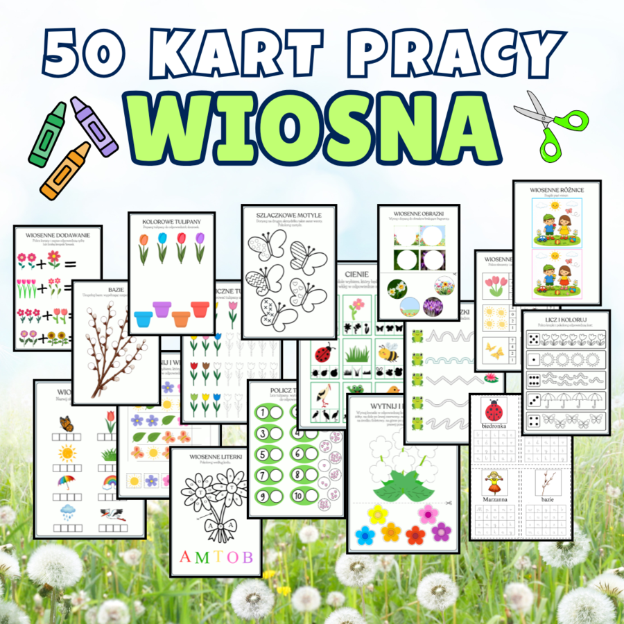 50 KART PRACY - WIOSNA