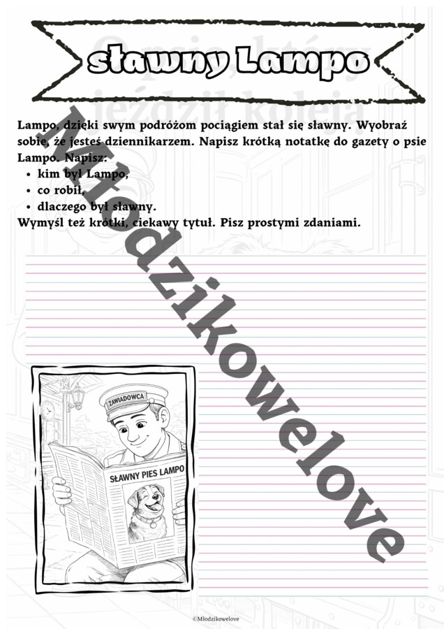 Lekturownik- O psie, który jeździł koleją