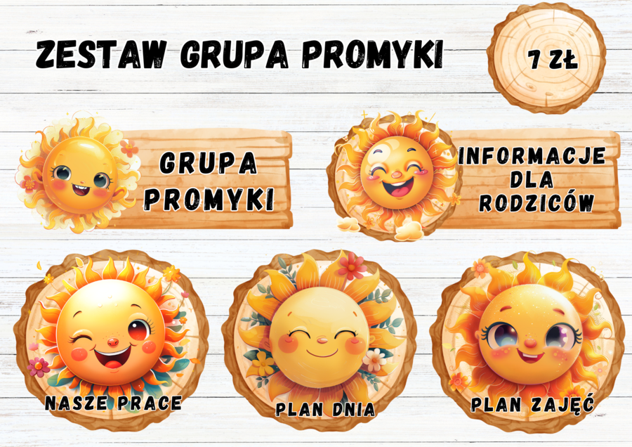 ZESTAW GRUPOWY GRUPA "PROMYKI"