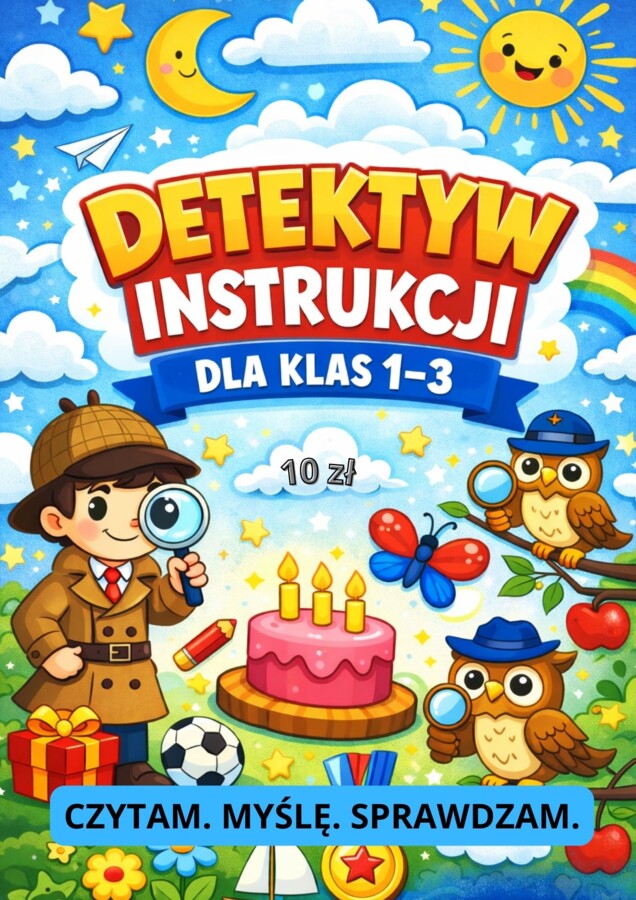 Detektyw instrukcji. Czytam. Myślę. Sprawdzam (1-3)