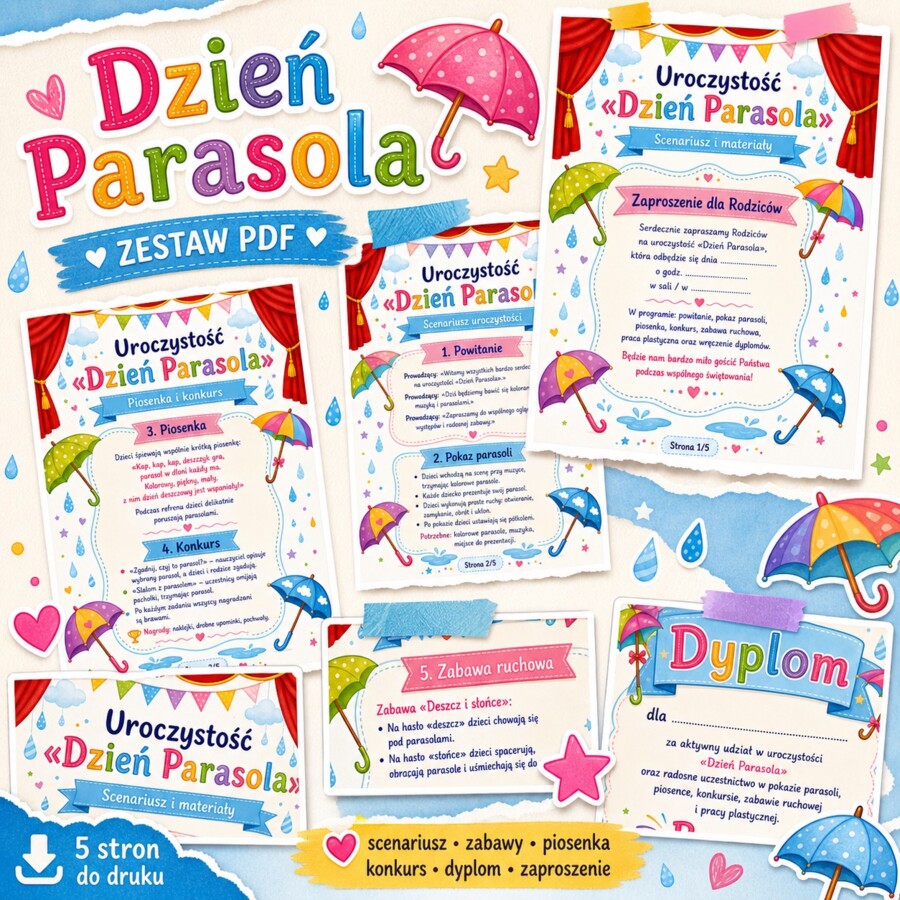 Uroczystość. Dzień Parasola
