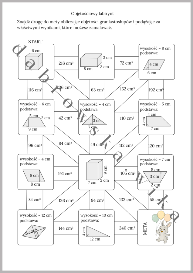 Objętościowy labirynt