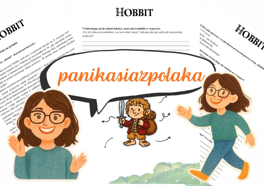 Karta pracy "Hobbit"