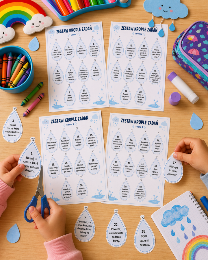 Zestaw Krople zadań