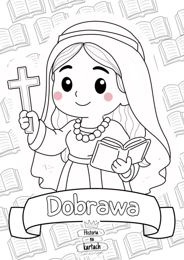 Historia dla najmłodszych. Kolorowanki i łamigłówki z bohaterami Polski.