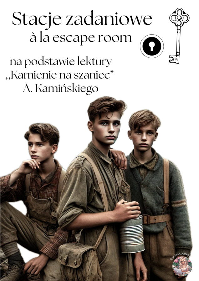 Stacje zadaniowe à la escape room ,,Kamienie na szaniec" + odpowiedzi