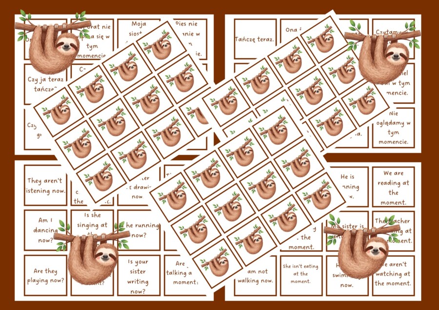 Present Continuous  game