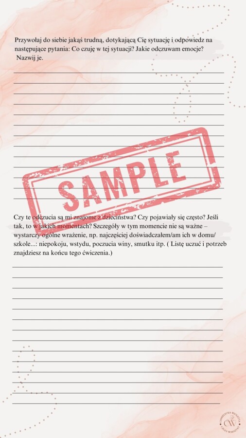 KROKpo KROKU z RANAMI EMOCJONALNYMI