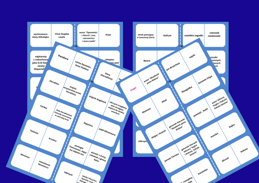 Domino – lektury obowiązkowe kl. 4-6 – powtórzenie