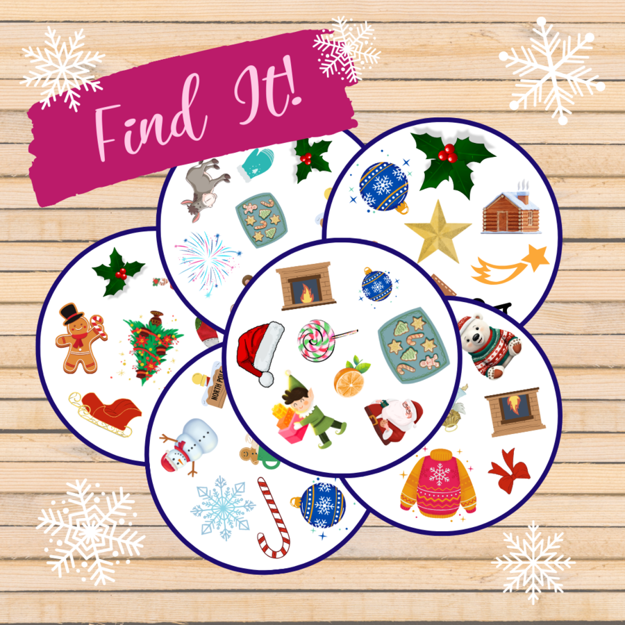 Find it! - Winter | Dobble | Christmas