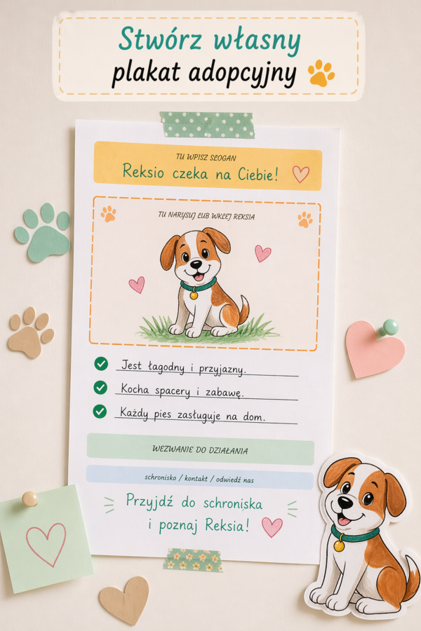 Reklama adopcji Reksia – tekst perswazyjny
