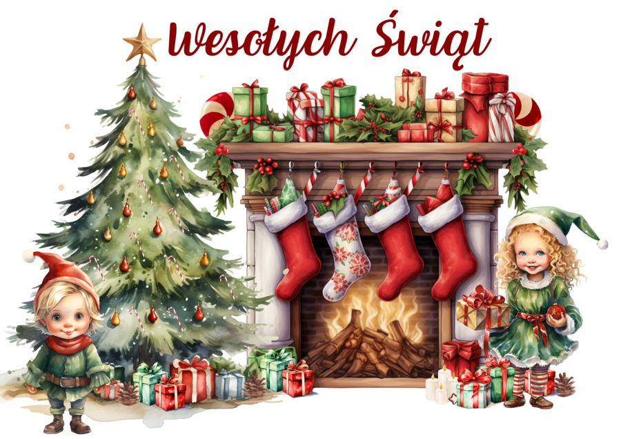 ŚWIĄTECZNY KOMINEK XXL